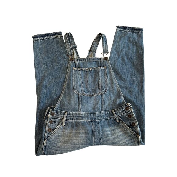 Abercrombie & Fitch Blue Denim Overalls - Picture 12 of 15
